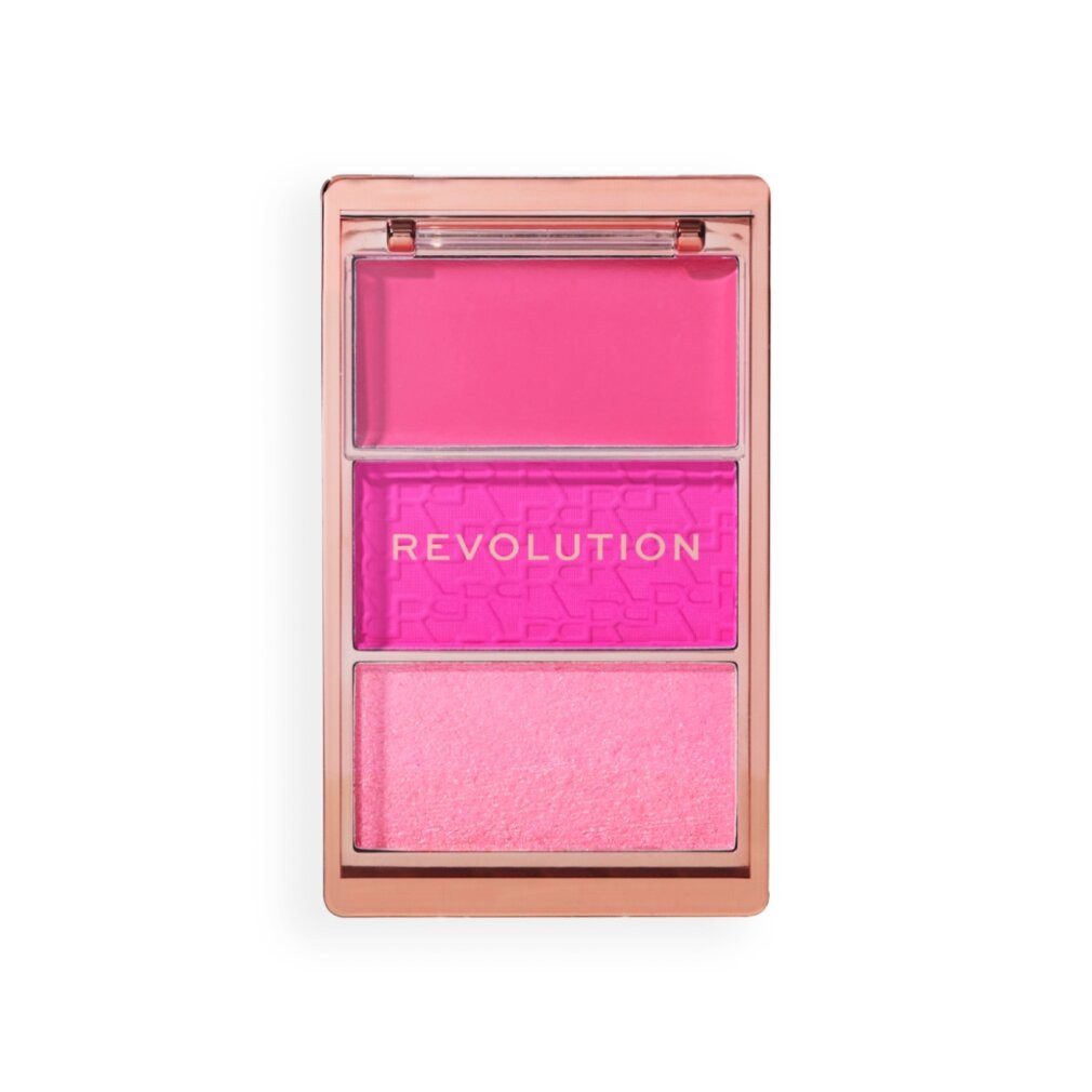 MAKE UP REVOLUTION Rouge Makeup Revolution, Blush Icon, Blush Palette, Hot Pink Flag, 6.3 g