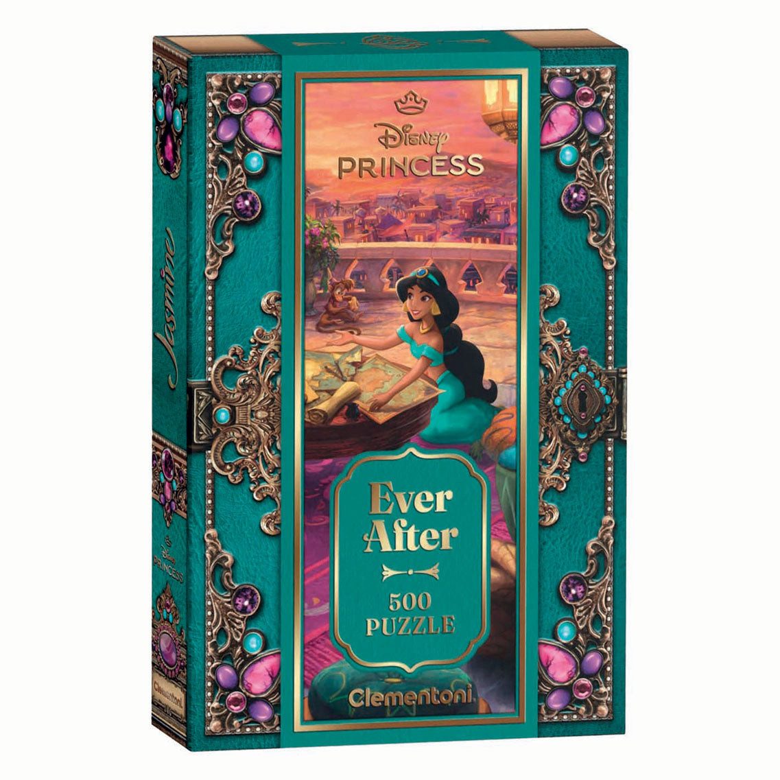 Clementoni® Spiel Clementoni Puzzle 500 Teile Disney Princess Jasmin Ever After