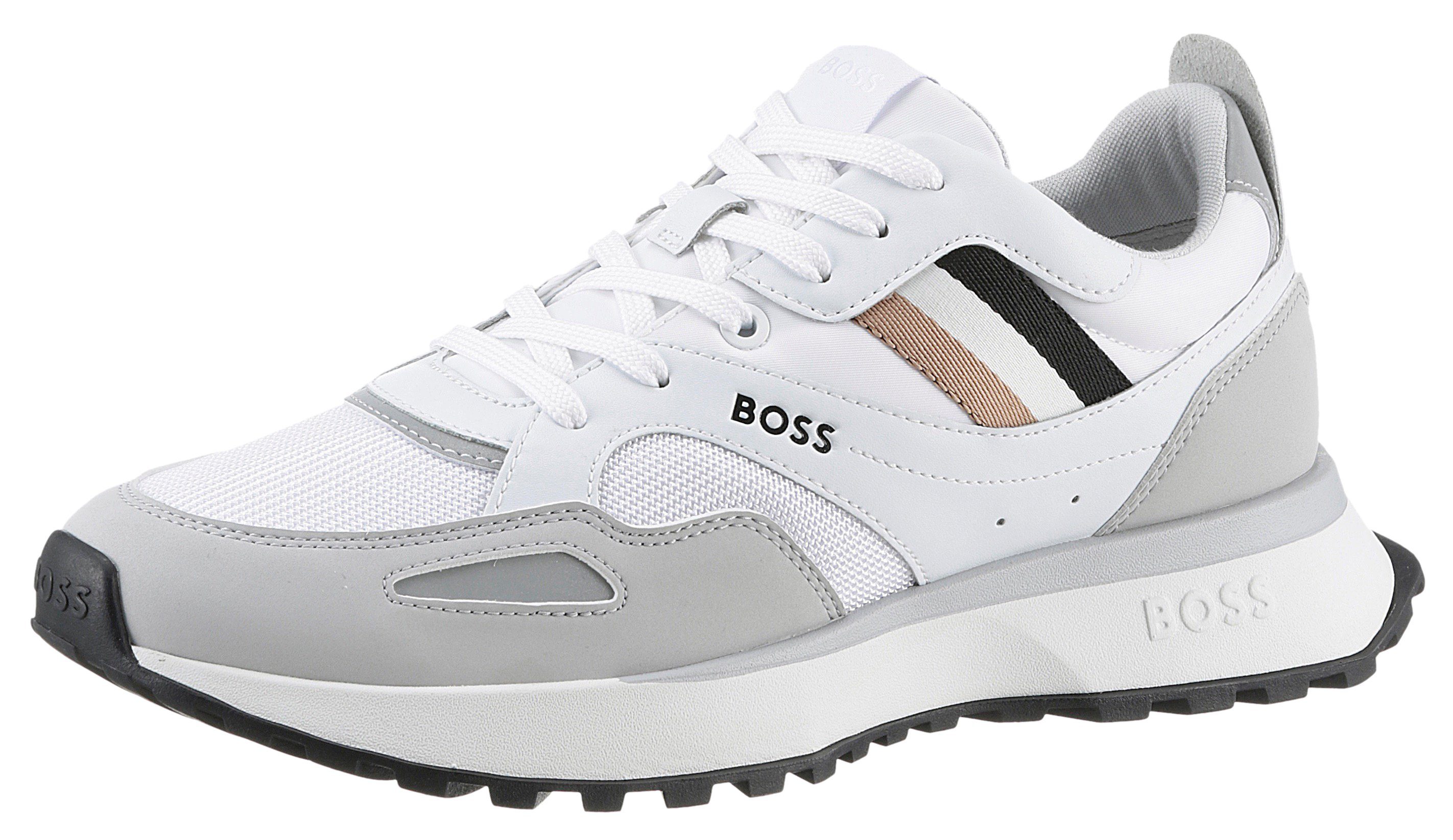 BOSS Jonah_Runn Sneaker mit BOSS-Markenlabel, Freizeitschuh, Halbschuh, Sch günstig online kaufen