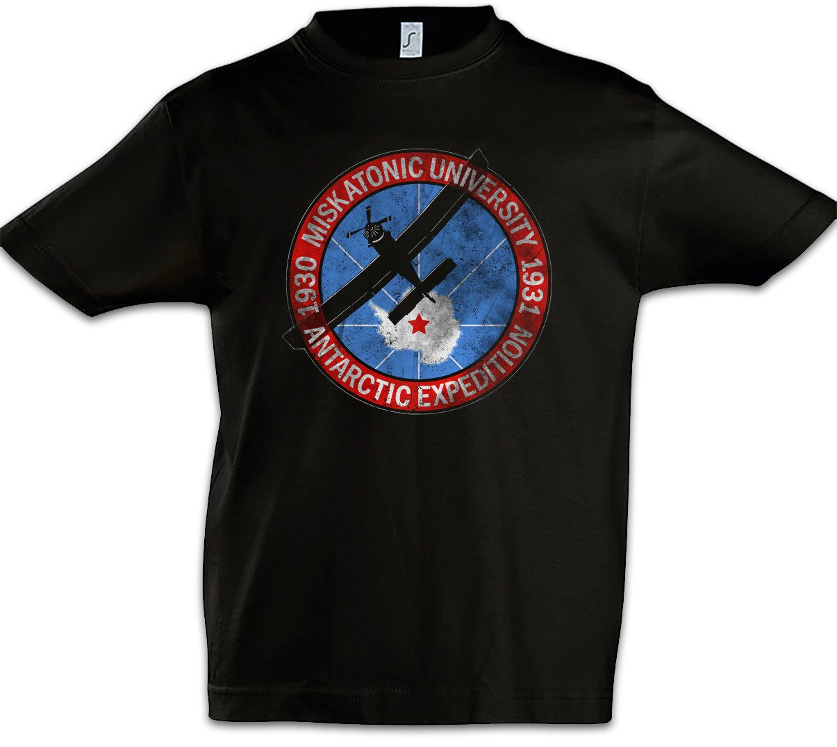 Urban Backwoods Print-Shirt Miskatonic Logo III Kinder T-Shirt Monster Lovecraft HP Sign Cthulhu (1-tlg) Horror Dunwich Azathoth Arkham