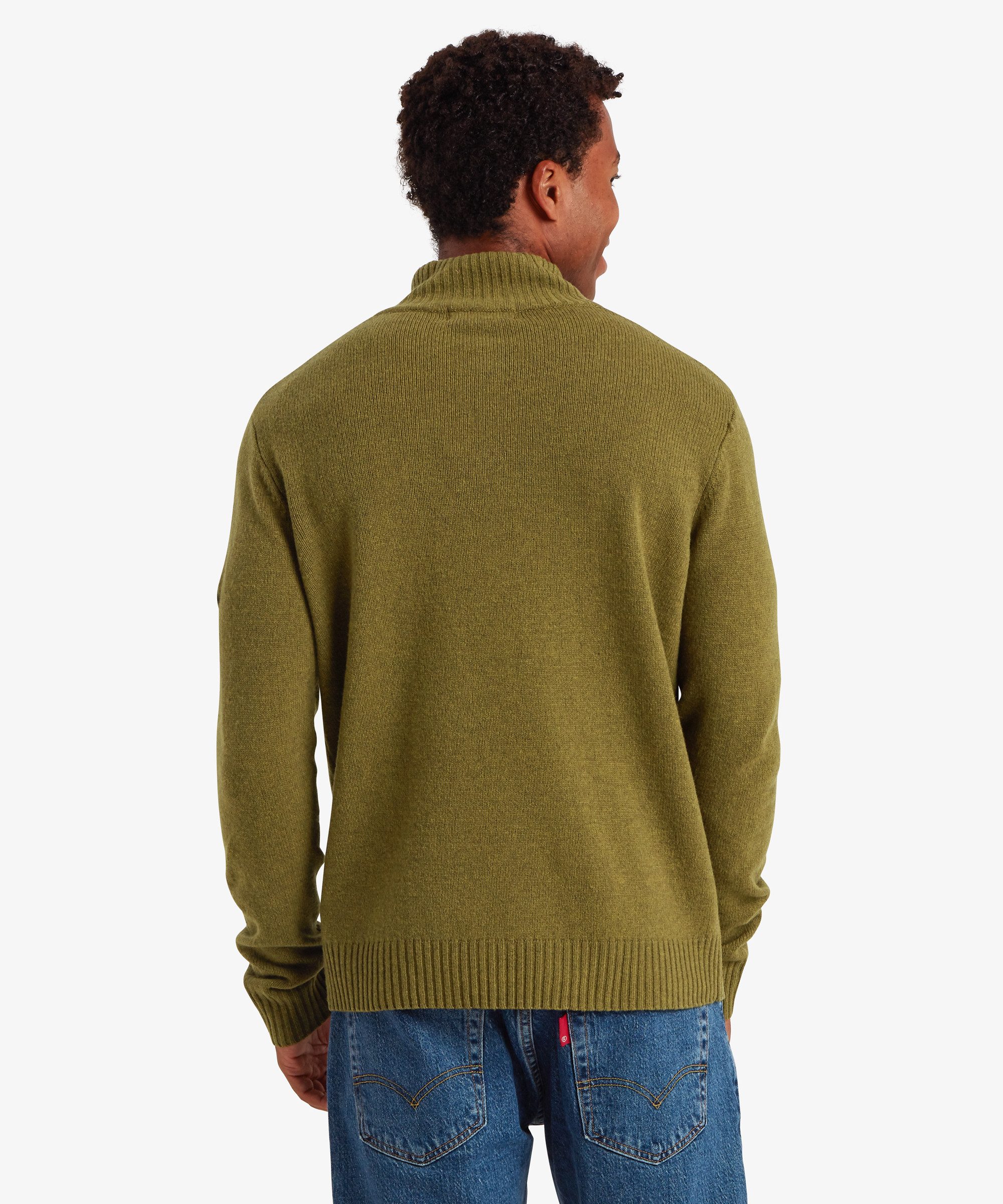 Sherpa Wollpullover Sherpa Herren Kangtega Quarter Zip Sweater