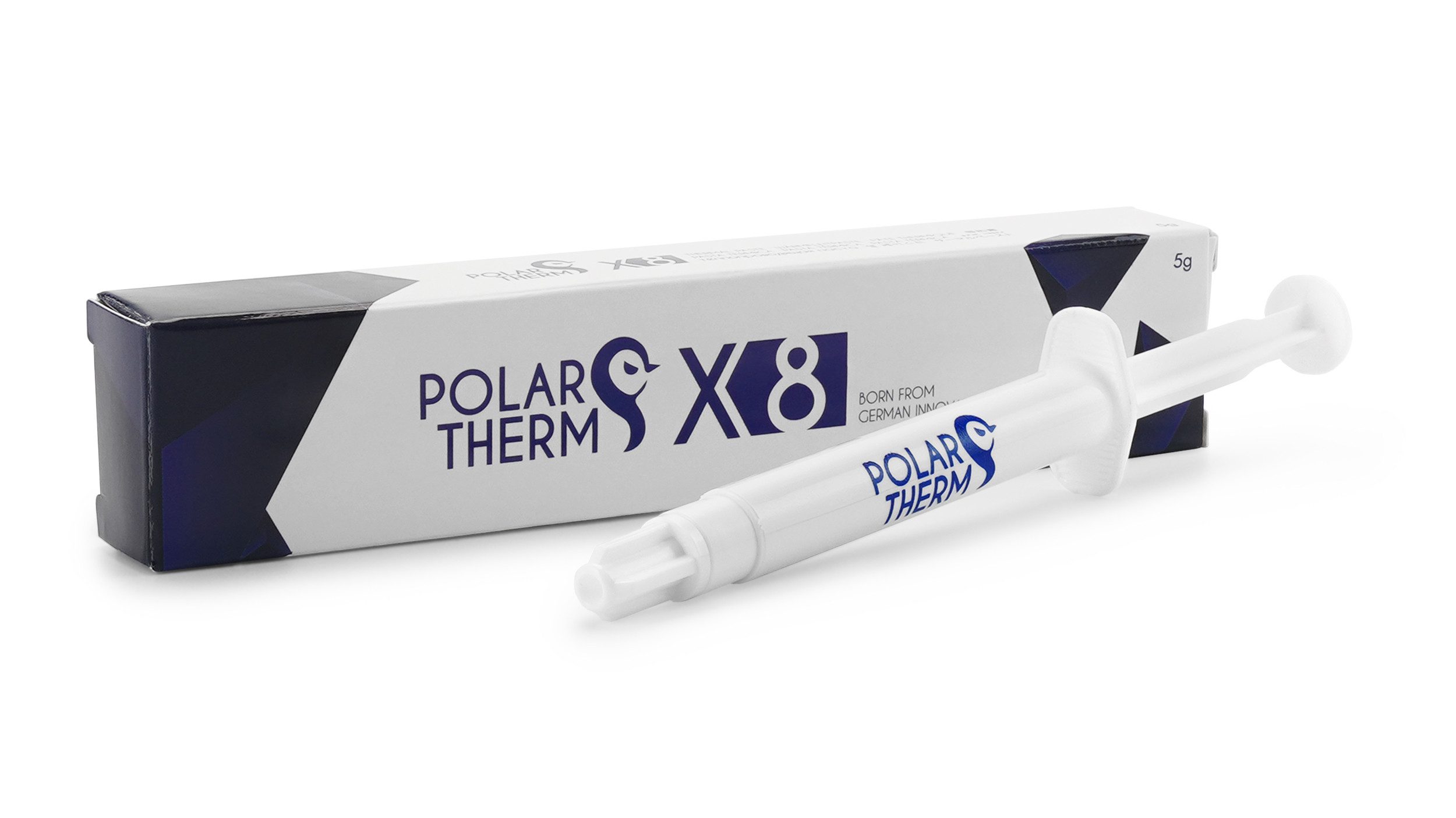Polartherm Wärmeleitpaste Polartherm X-8 Wärmeleitpaste 5 Gramm, Wärmeleitpaste, CPU, Performance