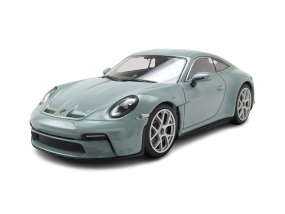 Minichamps Modellauto Porsche 911 (992) S/T 2023 grün metallic, Maßstab 1:43