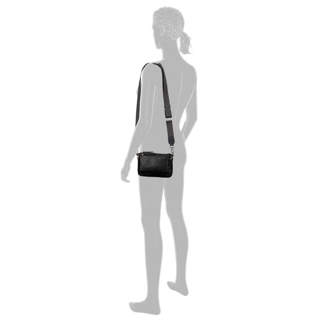 TOM TAILOR Umhängetasche Jamila (Set, Abnehmbare Vortasche wird mit Schultergurt zur kleinen Umhängetasche), Damen Umhängetasche, 2-in-1 Tasche mit Vortasche