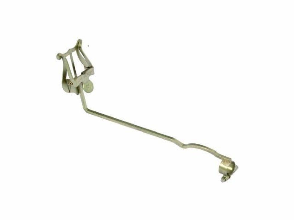 DIMAVERY Musikinstrumentenständer Marschgabel, für verschiedene Blasinstrumente