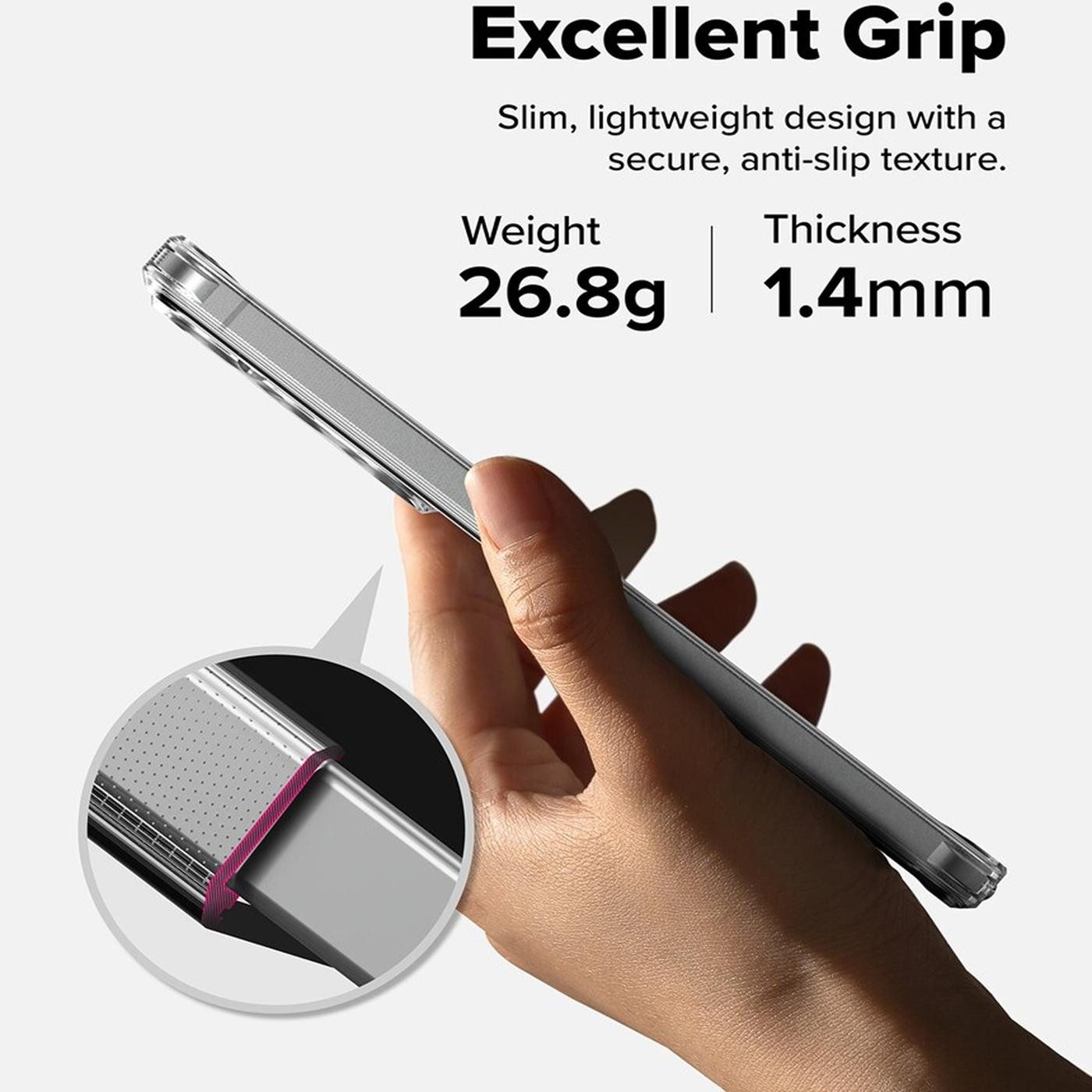 CoolGadget Handyhülle Transparent Ultra Slim Case für Samsung Galaxy S26 6,3 Zoll, Silikon Hülle Dünne Schutzhülle für Samsung S26 5G Hülle – Bild 5 von 5