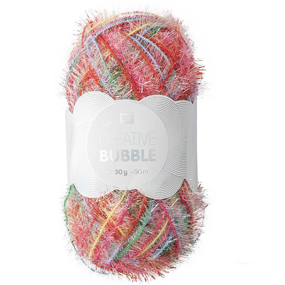 rico Bubble Print Häkelwolle, 90 m