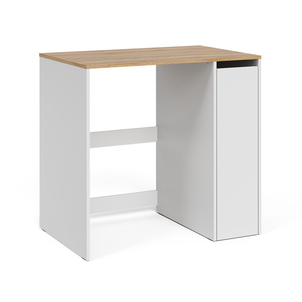 Vicco Waschmaschinenumbauschrank Viktor, Weiß/Artisan-Eiche, 93.6 x 88.2 cm mit Rollcontainer (1-St)