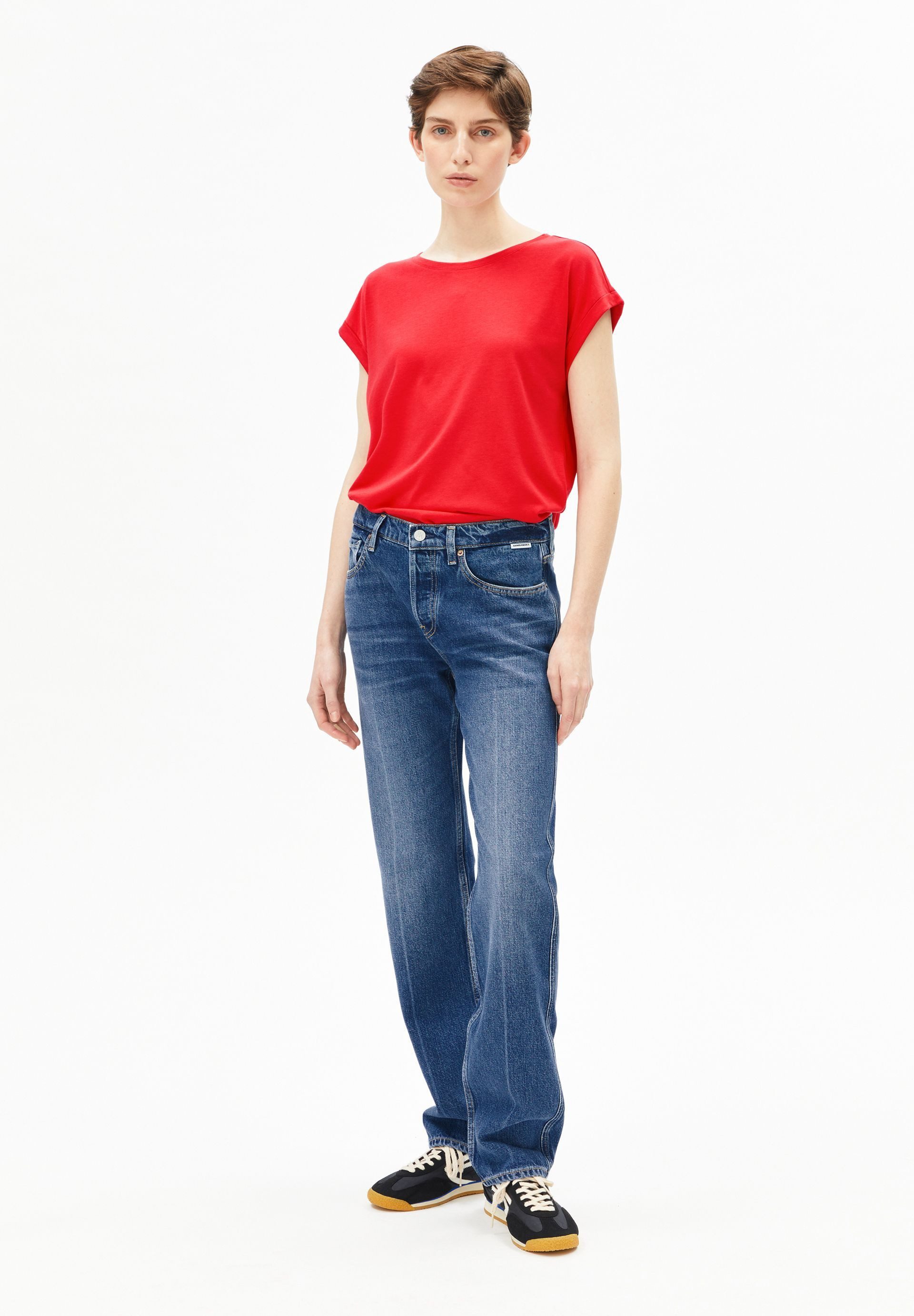 Armedangels T-Shirt JILAANA T-Shirt aus TENCEL™ Lyocell Mix Regular Fit