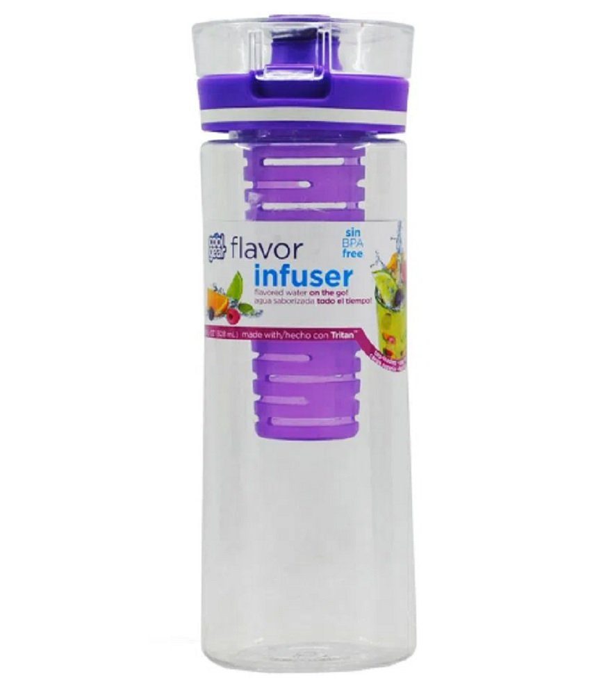 (PP)BPA-frei soma fruchteinsatz Infuser 828ml trinkflasche Sportflasche mit Wasserflasche trinkflasche wasserflasche Früchtebehälter mit Trinkflasche lila,