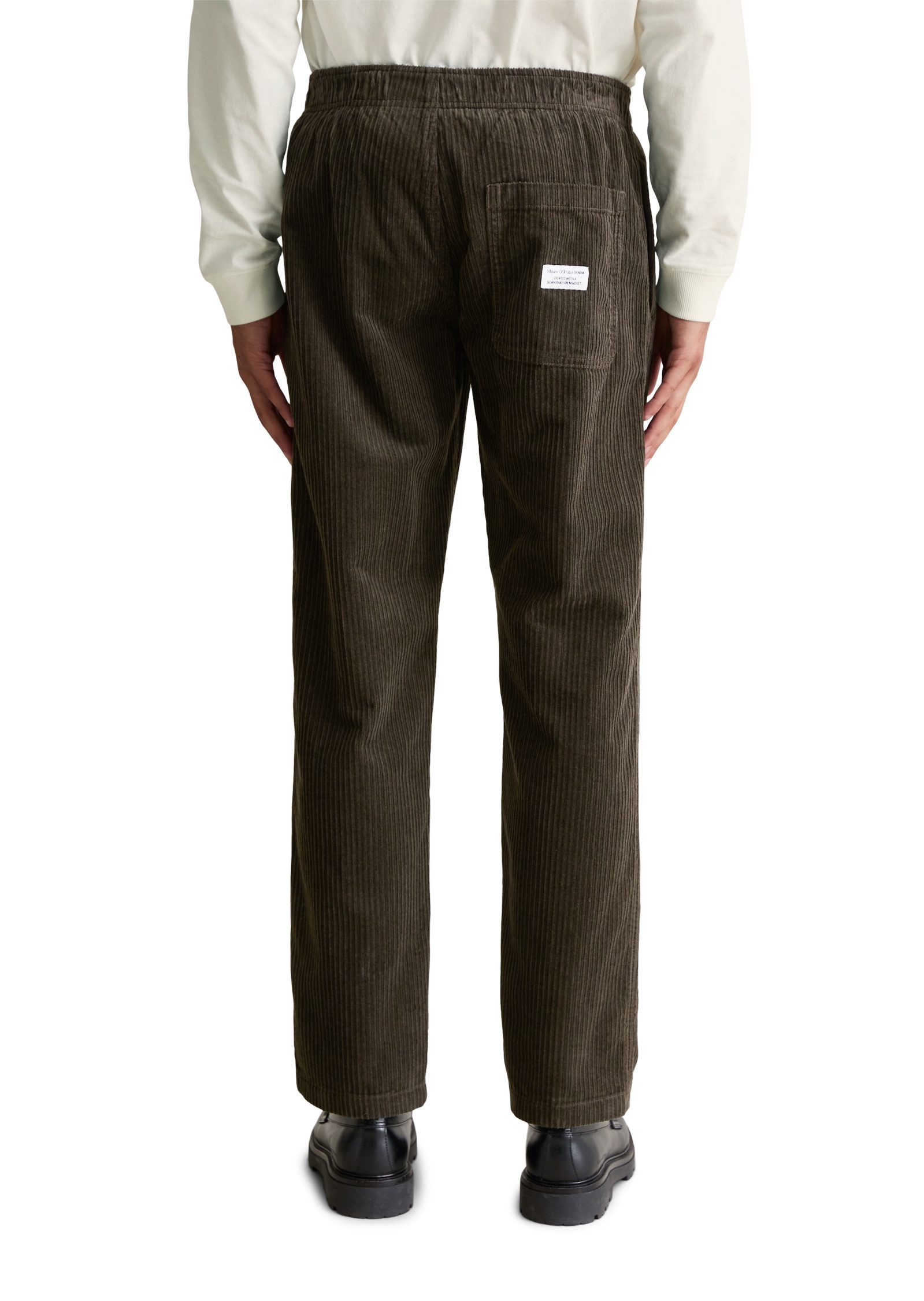 Marc O'Polo DENIM Cordhose normale Bundhöhe, Tapered Fit, Elastischer Bund günstig online kaufen