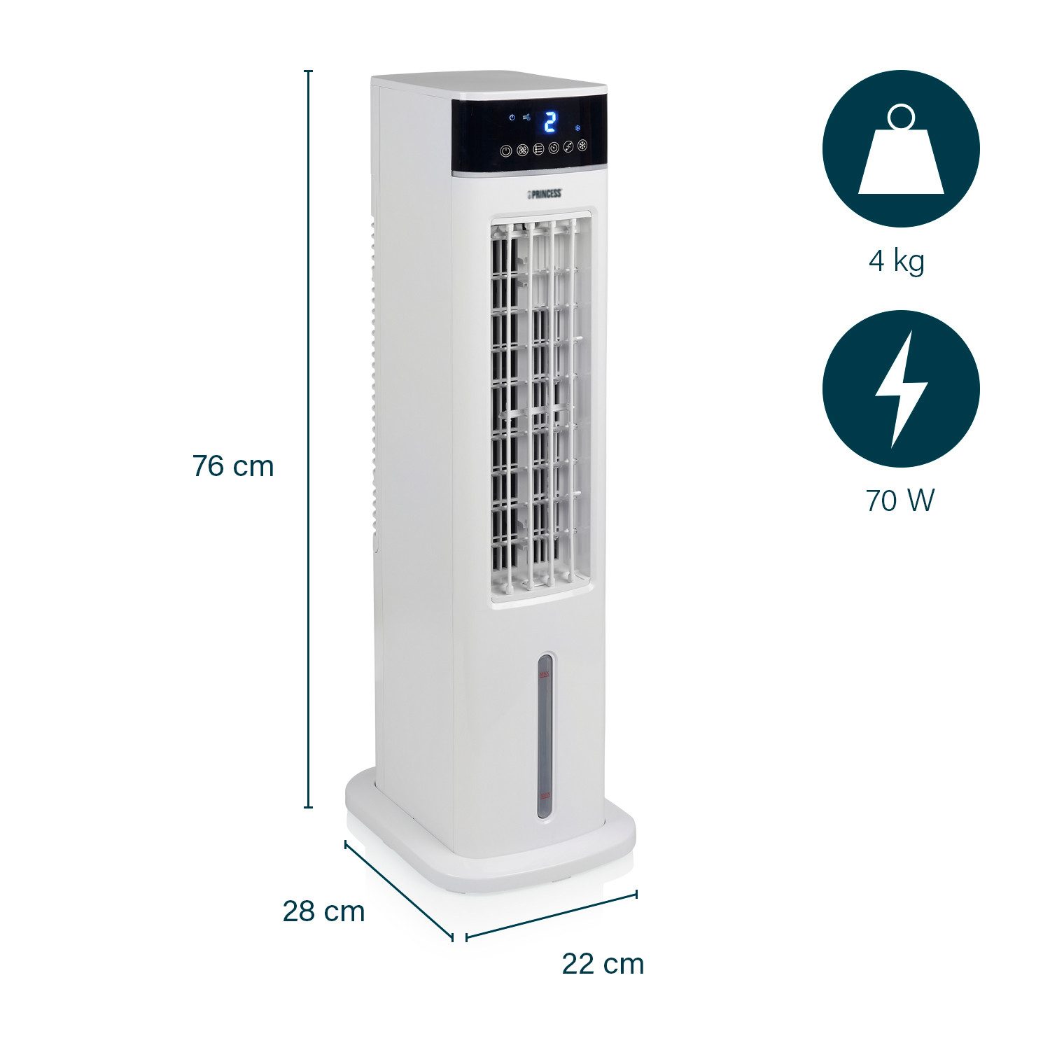 PRINCESS Standventilator 01.358640.01.001 günstig online kaufen