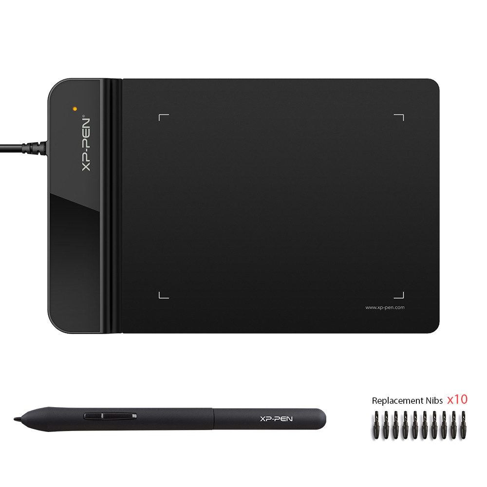 XP-PEN Star G430 Grafiktablett (2048 Druckstufen)