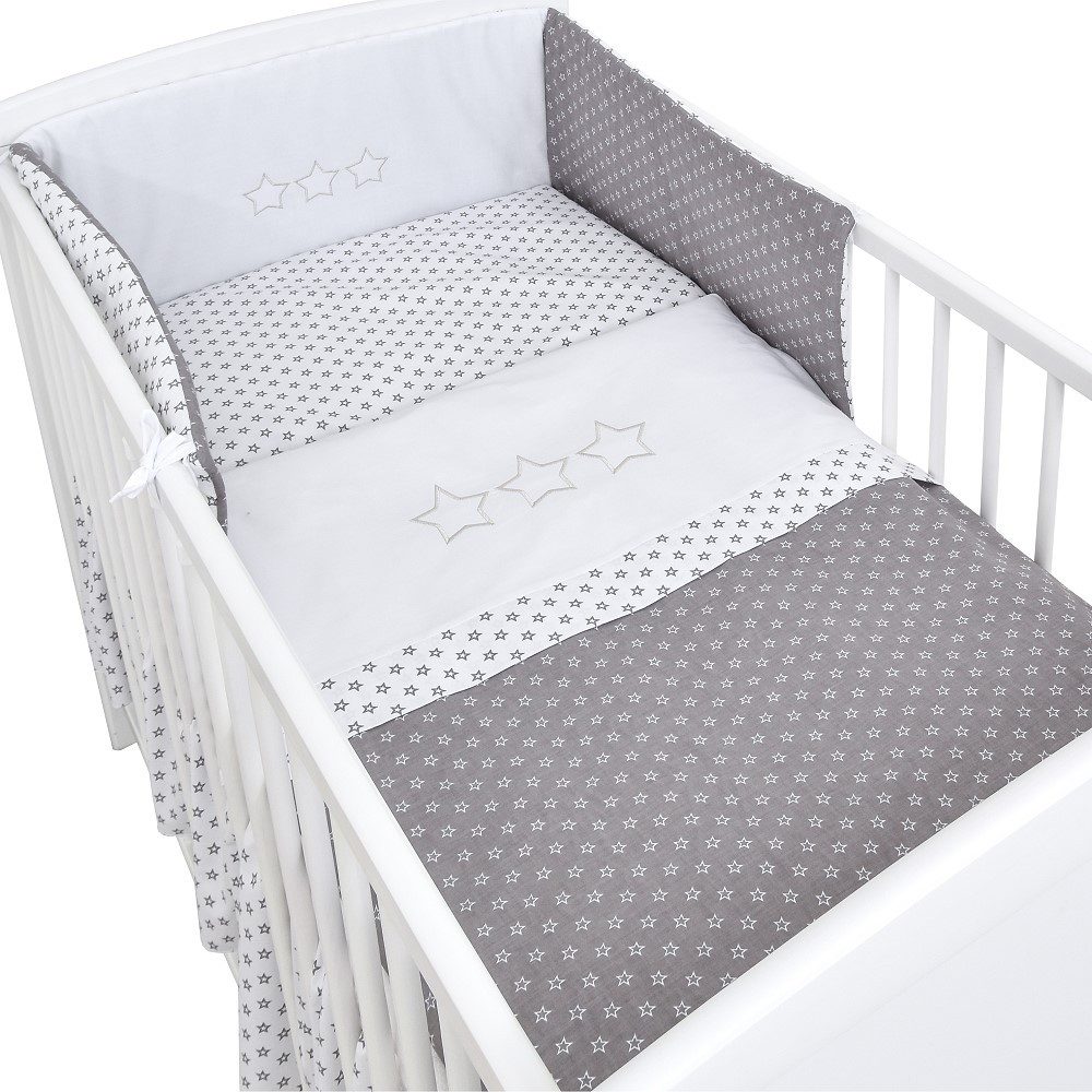 Baby-Delux Babybettwäsche Baby Bettwäsche Set 4-Tlg. günstig online kaufen