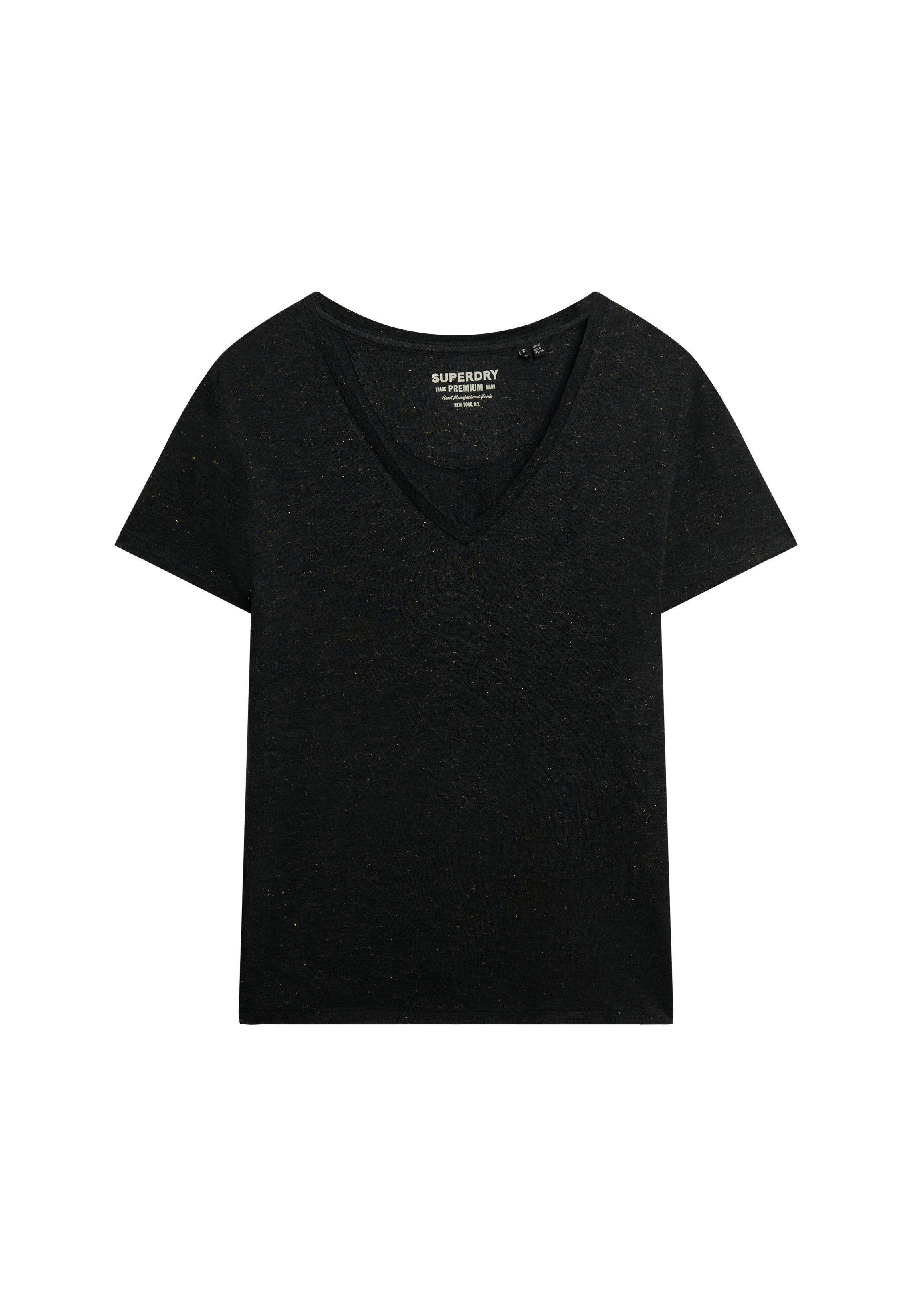 T-Shirt STUDIOS SLUB EMB VEE TEE