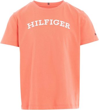 Tommy Hilfiger T-Shirt MONOTYPE TEE S/S mit modischem Hilfiger-Logoschriftzug auf der Brust