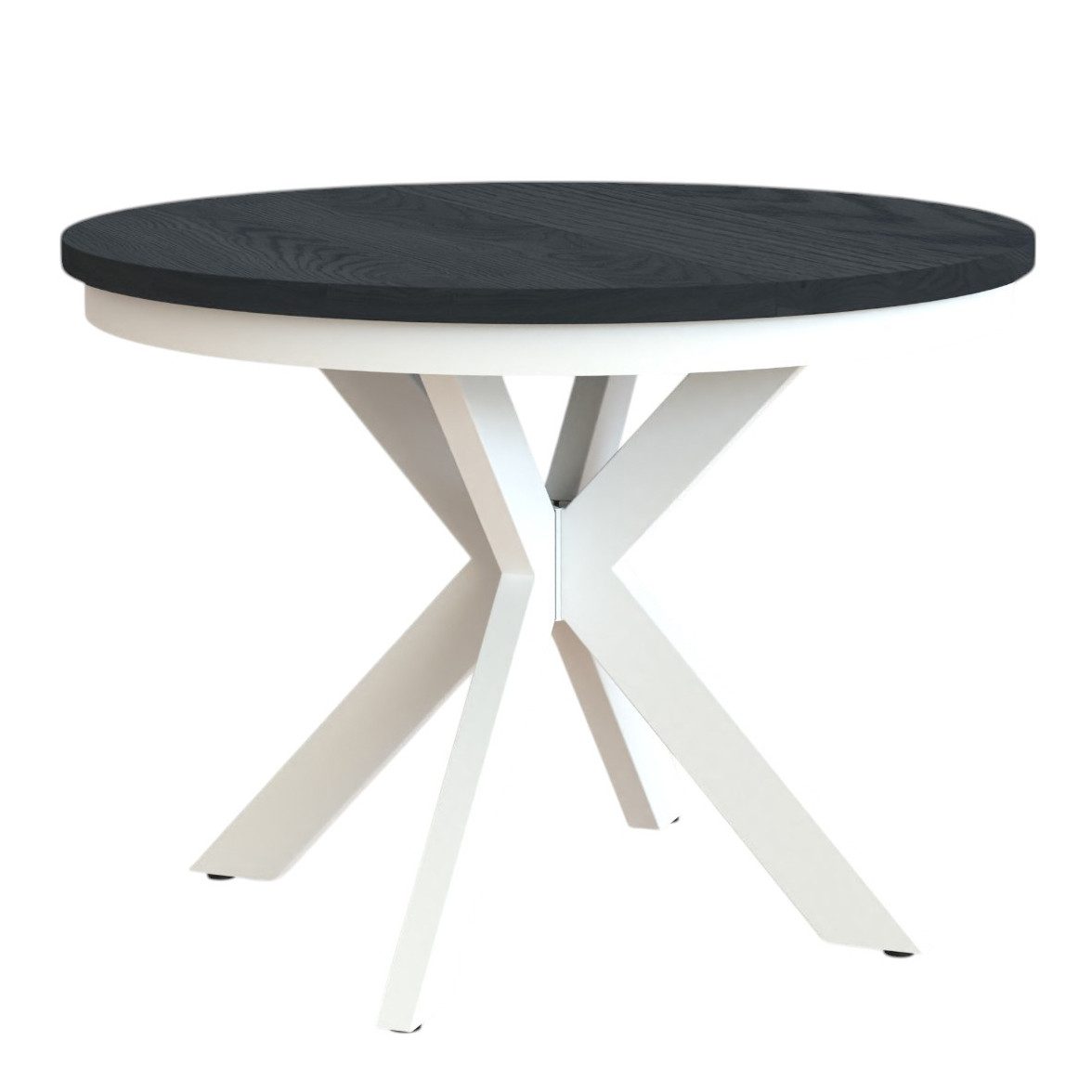 Compleo Esstisch modern, Metallbeine, Runder Esszimmertisch günstig online kaufen