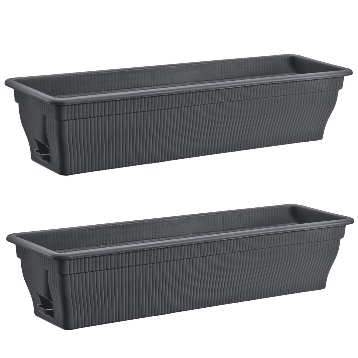 BURI Blumenkasten 2x Blumenkasten 80cm Balkonkasten günstig online kaufen