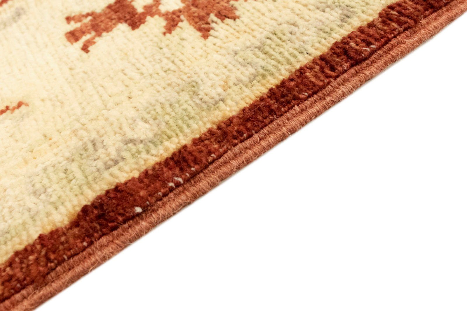 Wollteppich Ziegler Teppich handgeknüpft rot, morgenland, rechteckig, mm Höhe: 8