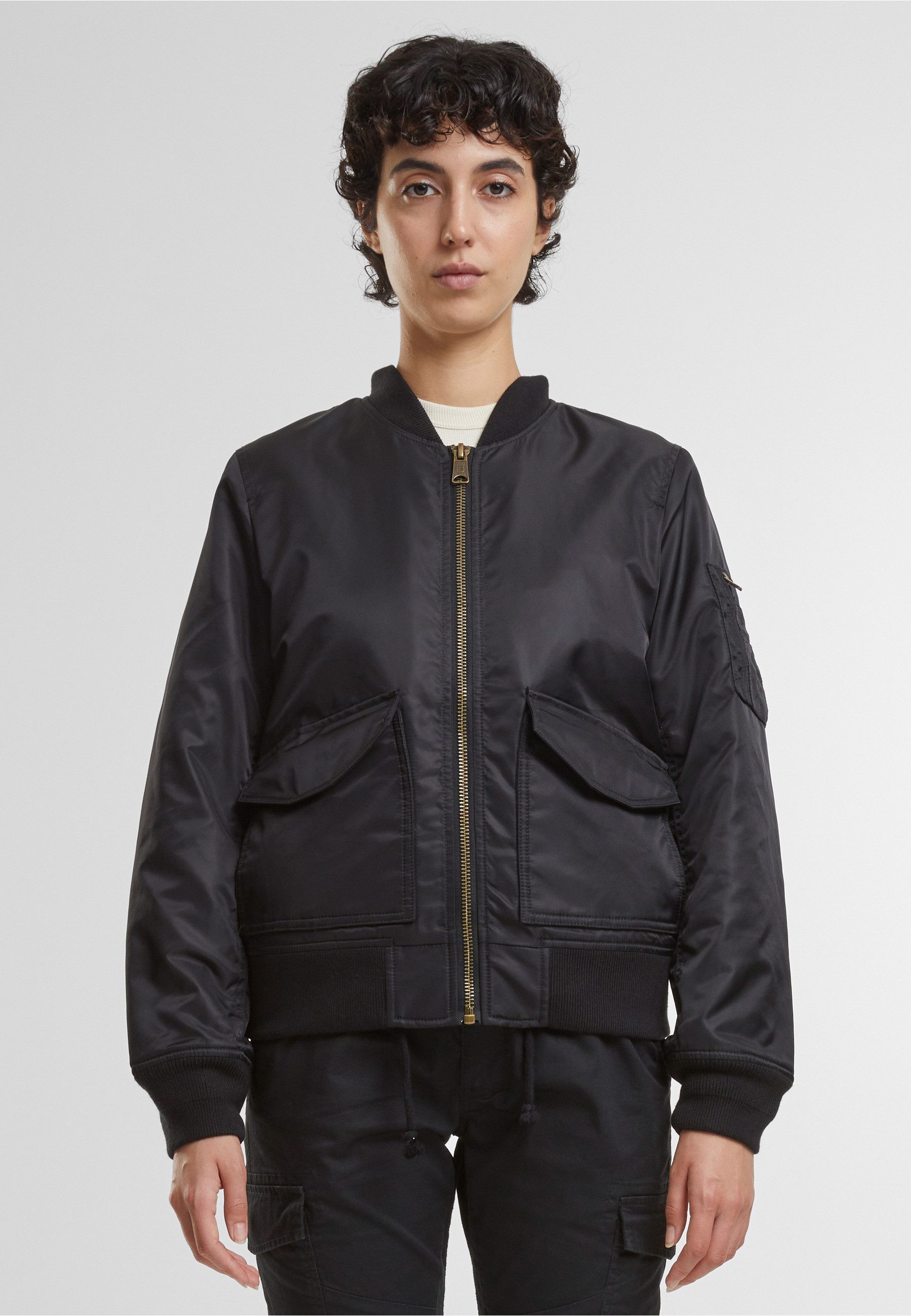 Brandit Bomberjacke Brandit Brandit Women Sherpa Jacket (1-St) – Bild 5 von 5