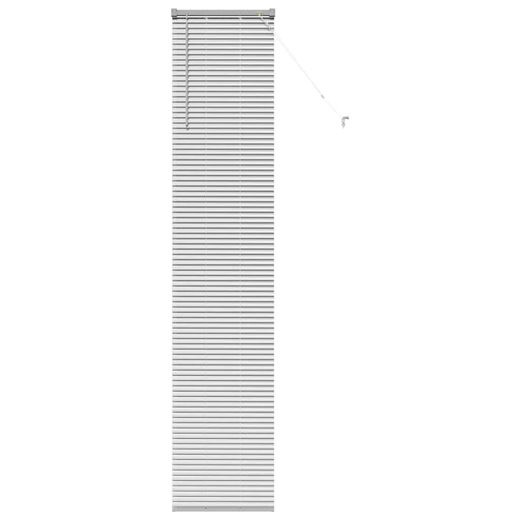 Rollo Venezianische Jalousien Silber 220 x 45 cm Aluminium, vidaXL