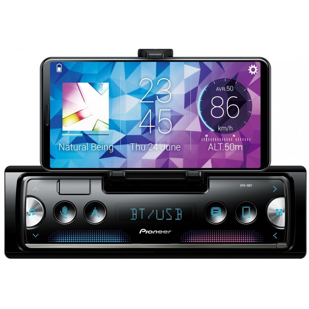 Pioneer SPH-10BT Smartphone Receiver - Autoradio - schwarz Autoradio