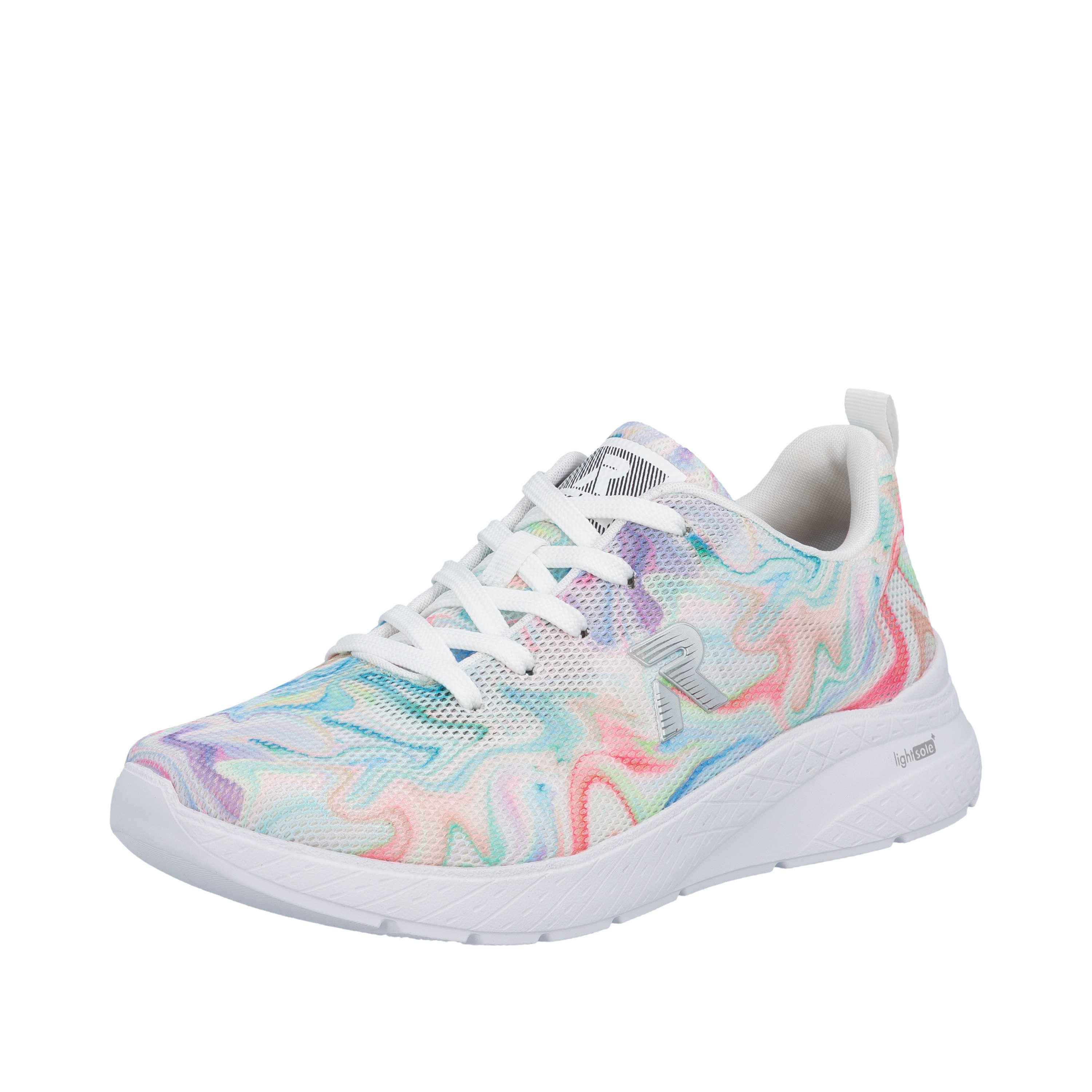 Rieker Sneaker Schnürschuh, Halbschuh, Freizeitschuh in veganer Verarbeitun günstig online kaufen