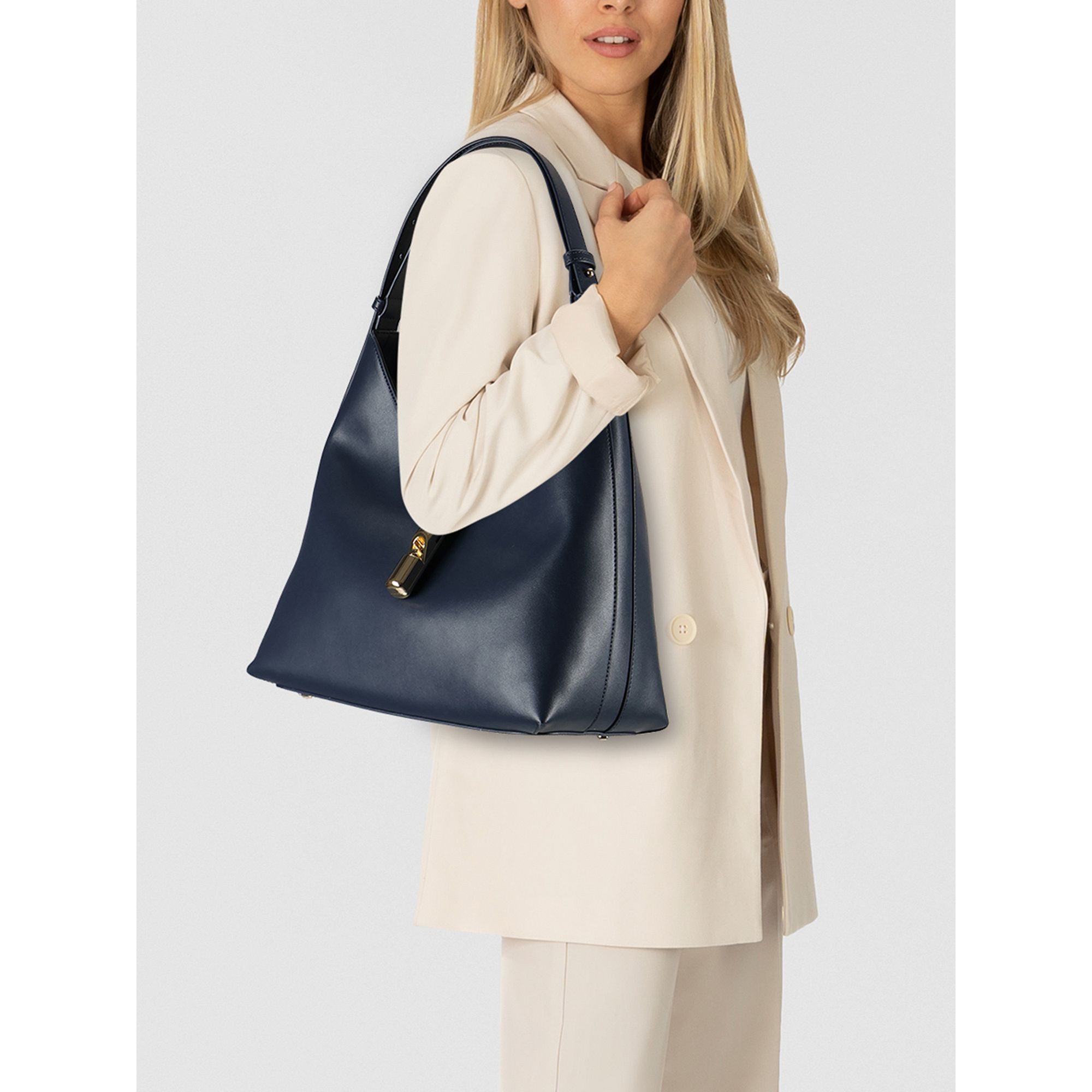 Furla Schultertasche Goccia, Leder