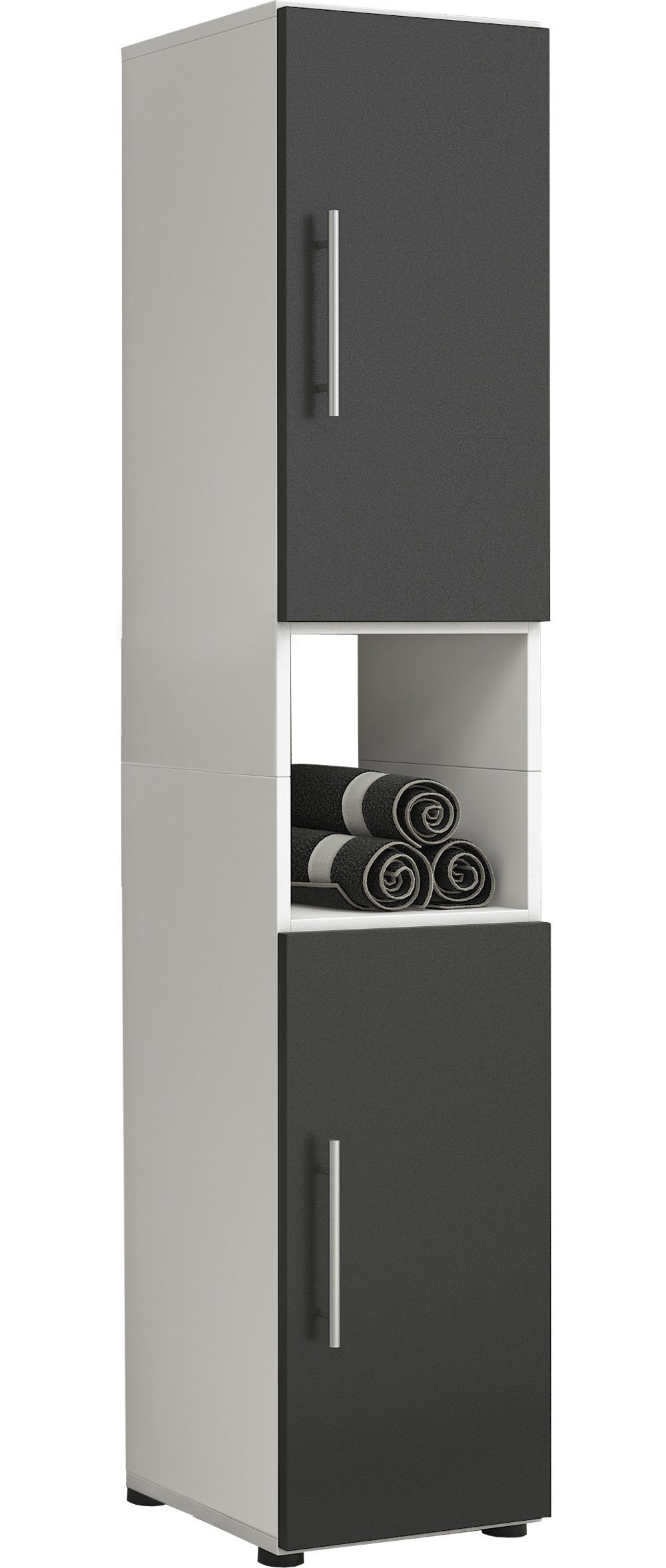 VCM Hochschrank Holz Badmöbel Badschrank Hochschrank günstig online kaufen