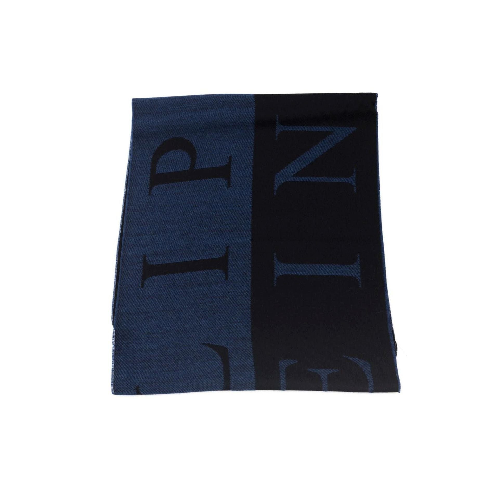 PHILIPP PLEIN Schal Philipp Plein, Designs Mann den Schal, Blau-Schwarz, für Exklusive Herren modernen