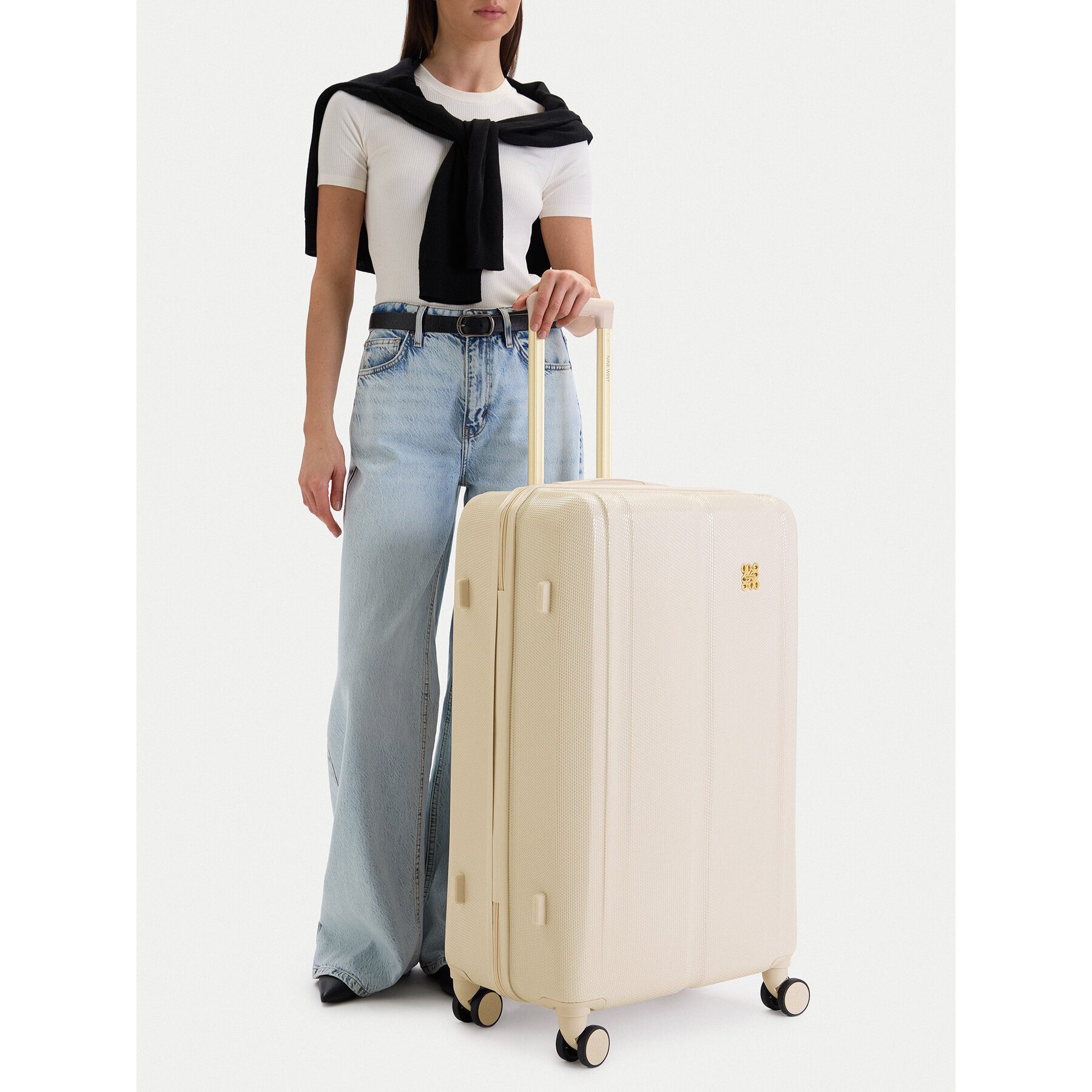 Nine West Koffer Nine West Großer Koffer für Damen, Creme