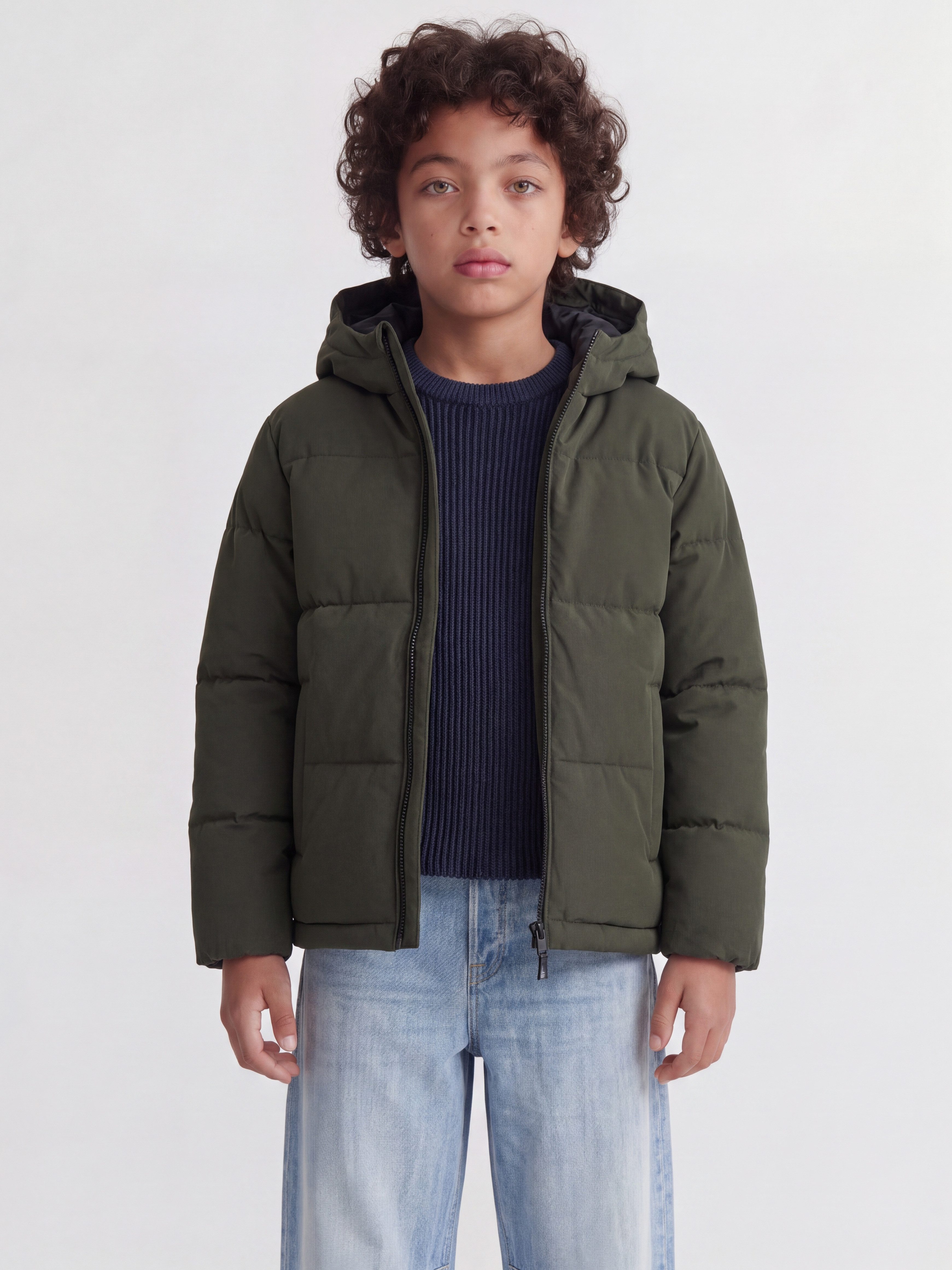 Jack & Jones Junior Steppjacke JJGALAXY PUFFER JACKET JNR Kunstfaser, regular fit