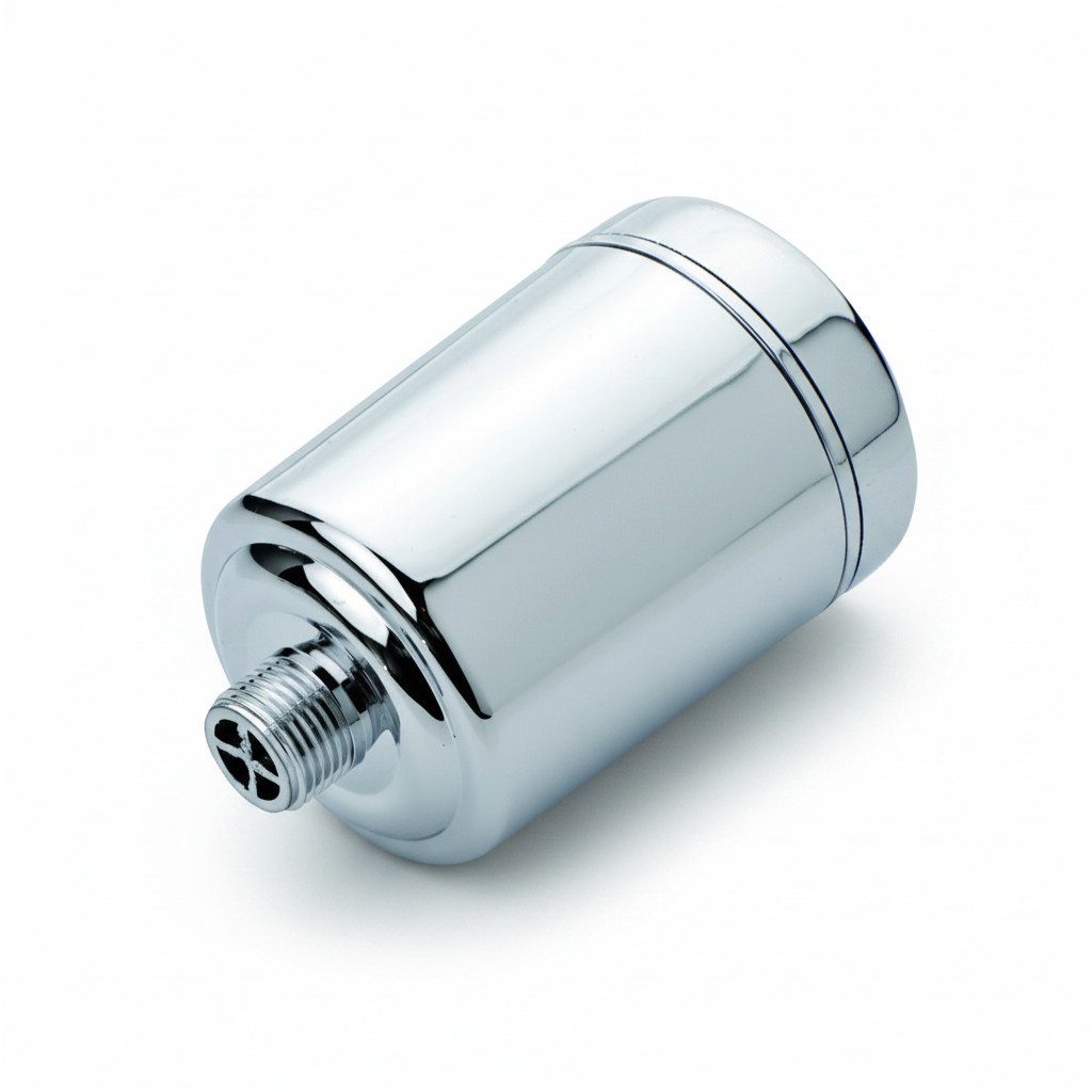 Prime Inventions Kalk- und Wasserfilter, Duschfilter Chrom Premium mit Kalkschutzgranulat Kalko Innova