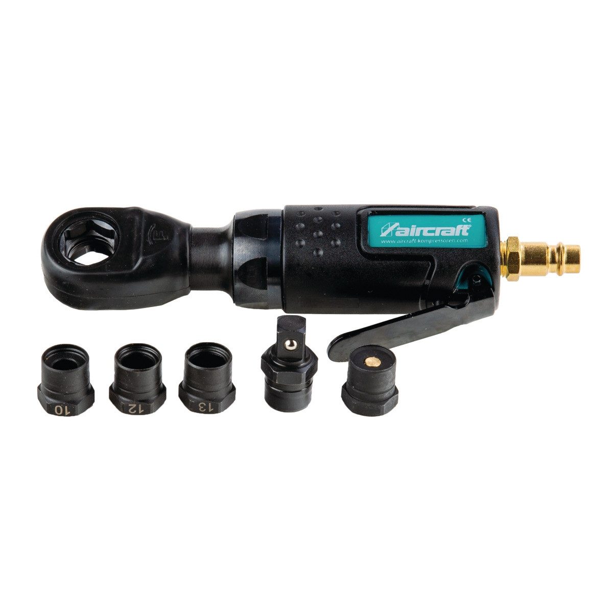 Aircraft Druckluft-Ratschenschrauber Aircraft 2406100 Multi Ratschenschrauber MRS Mini PRO