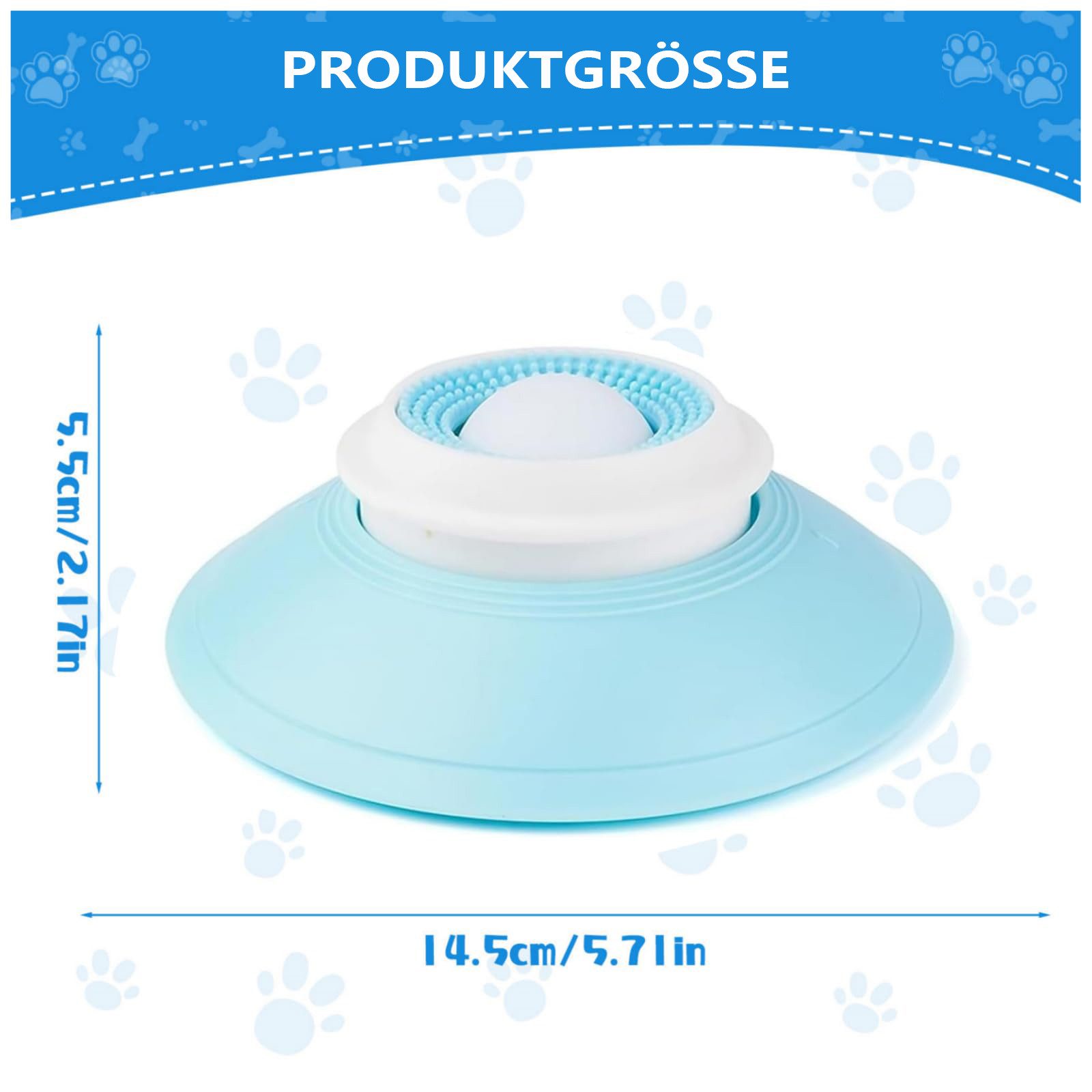 Ledander Futternapf Hundelickspielzeug, Lick Bowl Für Hunde, PP, Hund Leckt günstig online kaufen