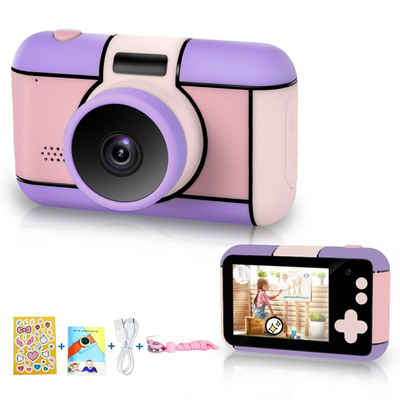 Tadow Kameras für Kinder, Spielzeugkamera,2,4 Zoll, 32 Megapixel, Spielzeug Kinderkamera (Wiederaufladbare Front- und Rückkamera für Ihre Kinder)