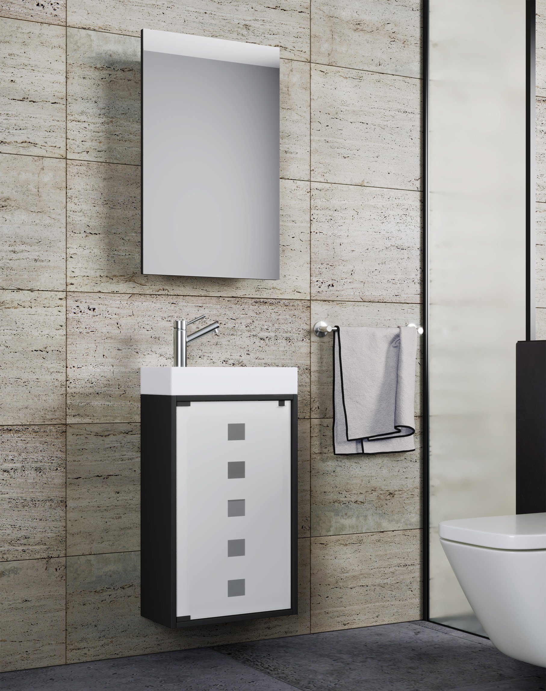 VCM Waschtisch, Schrank + Waschbecken + Spiegelschrank online kaufen | OTTO