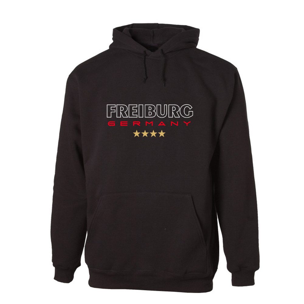 G-graphics Hoodie Freiburg Germany Unisex Pullover mit einem Motiv für den echten Fan