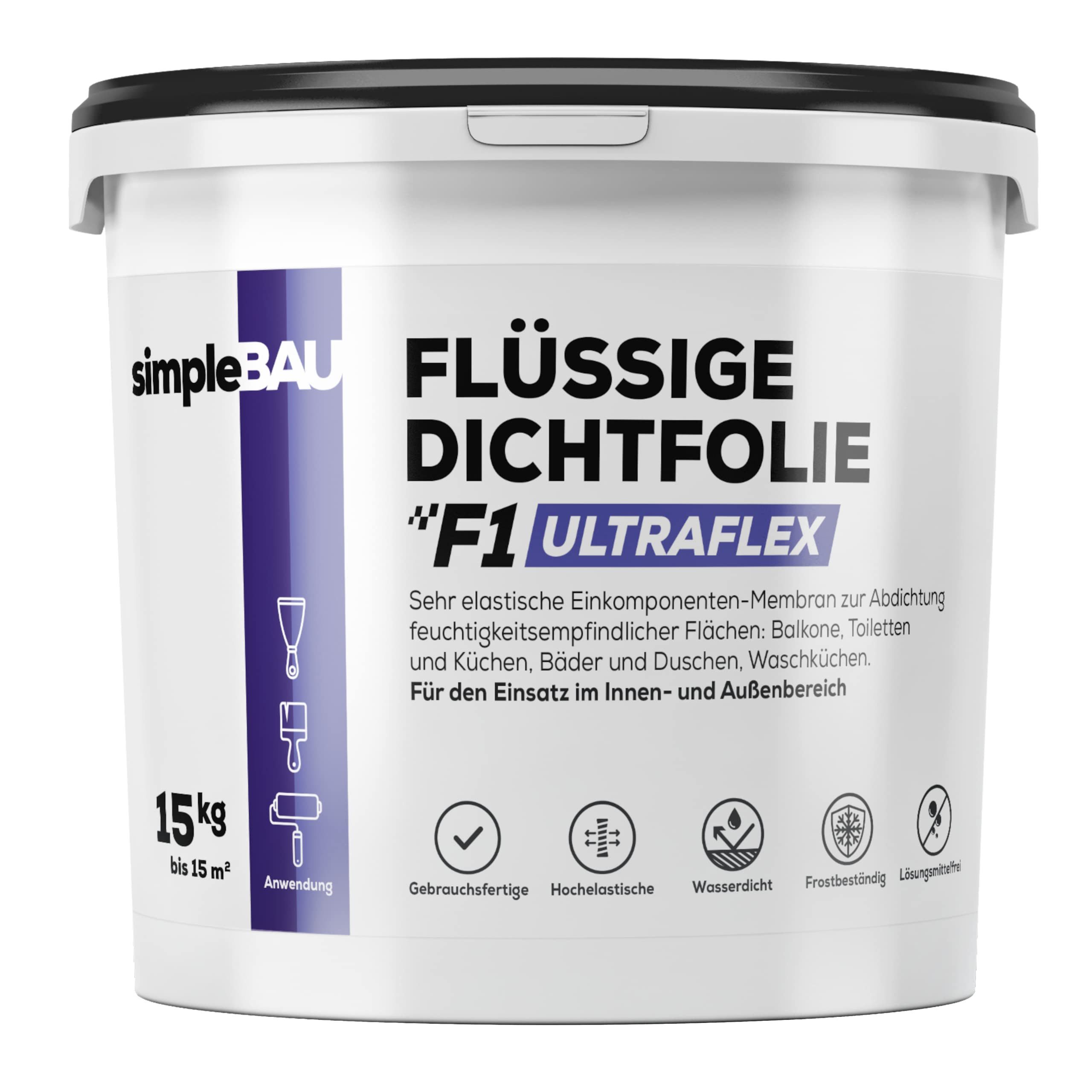 simpleBAU Dichtstoff Flüssigfolie Dichtfolie Ultraflex 15 günstig online kaufen