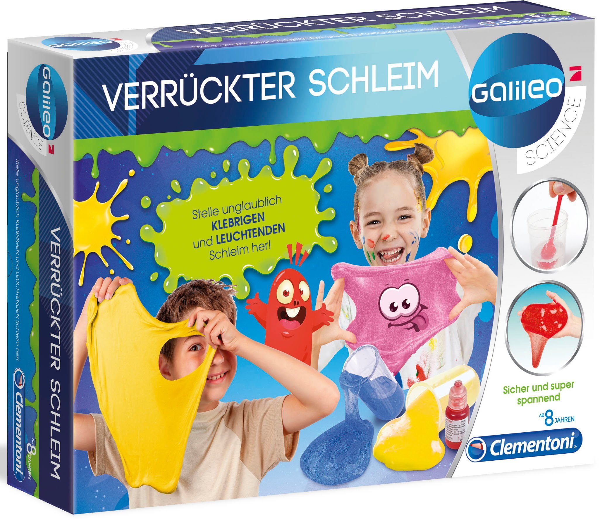 Image of Clementoni® Experimentierkasten »Galileo - Verrückter Schleim«, Made in Europe