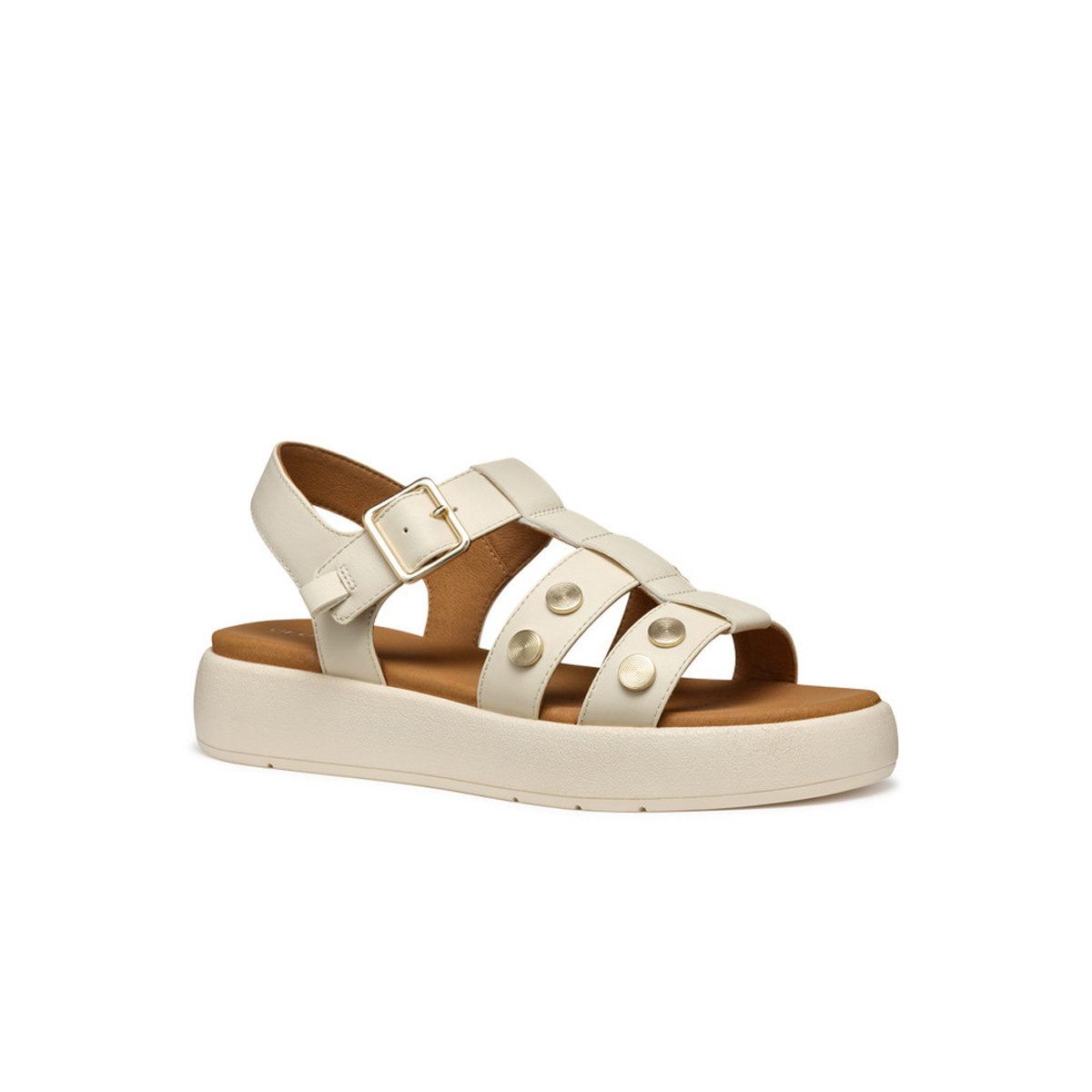 Geox GEOX CAMALEI, Сандалеты in Beige für Женщинам Sandalette
