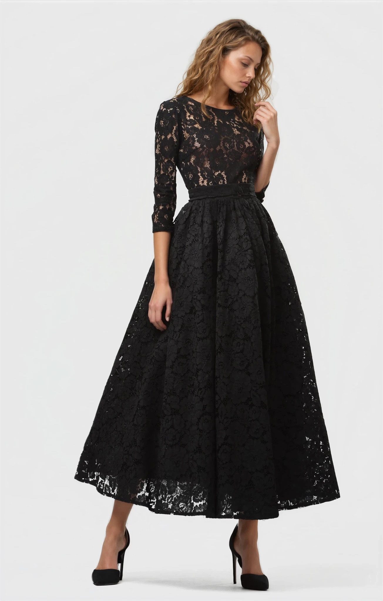 MATSOUR'I Cocktailkleid Vicktoria Spitze