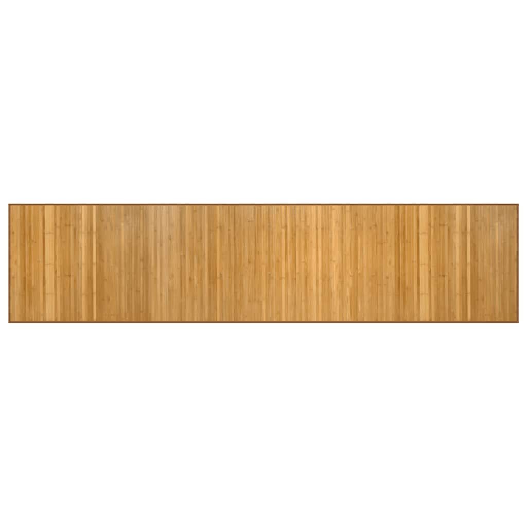 Teppich Teppich Rechteckig Natur 70x300 cm Bambus