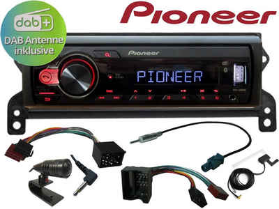 DSX »PIONEER DAB+ Bluetooth USB Radio für BMW Mini R50 R52 R53 bis 2008 + DAB Antenne« Autoradio (Digitalradio (DAB), 50,00 W)