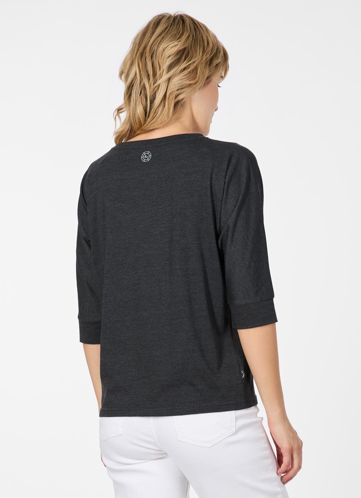 Ragwear 3/4-Arm-Shirt SHIMONA Baumwollmix mit 3/4-Ärmeln und softem Finish