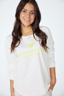 Lieblingsstück Sweatshirt CaronEP mit großem Lieblingsstück Logo-Schriftzug