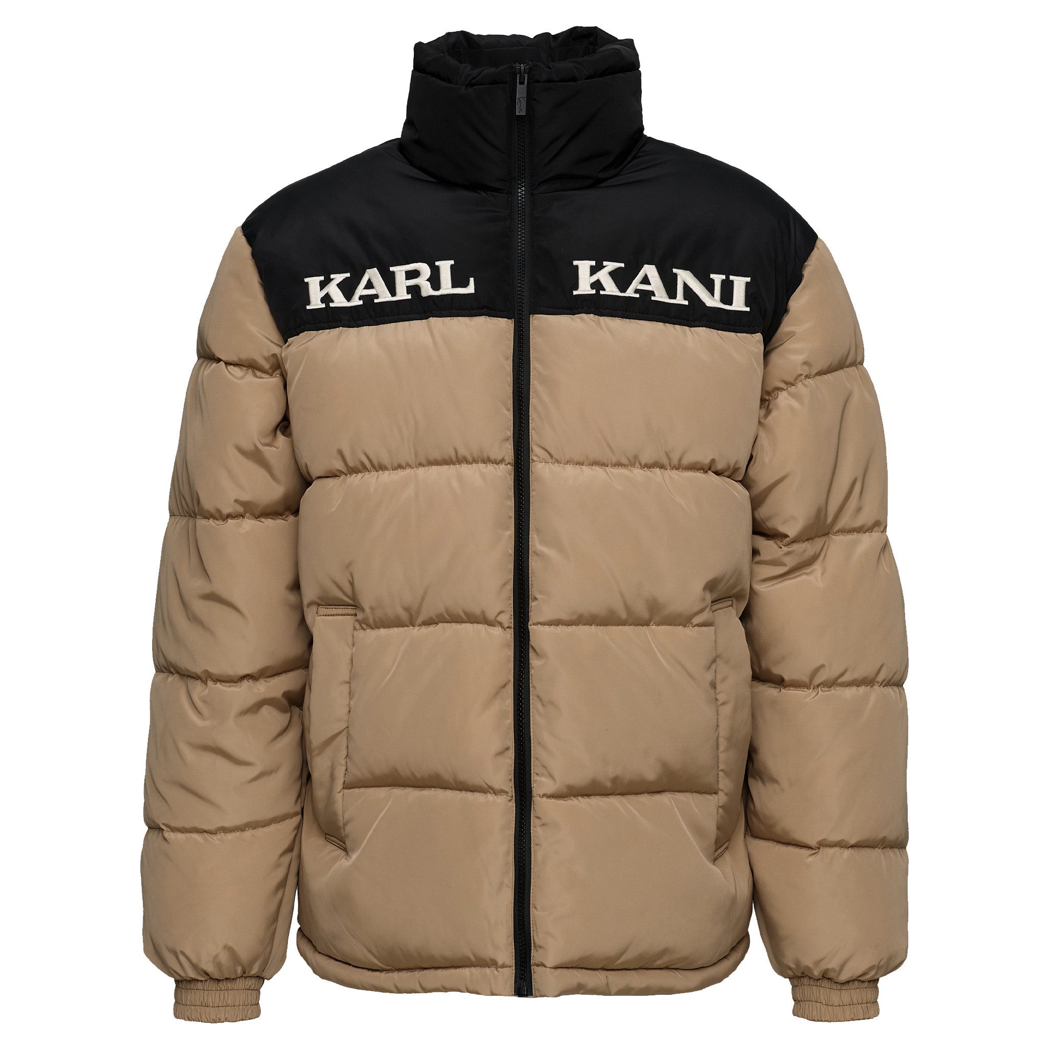 Karl Kani Steppjacke Retro Essential Puffer Jacket mit Markenschriftzug