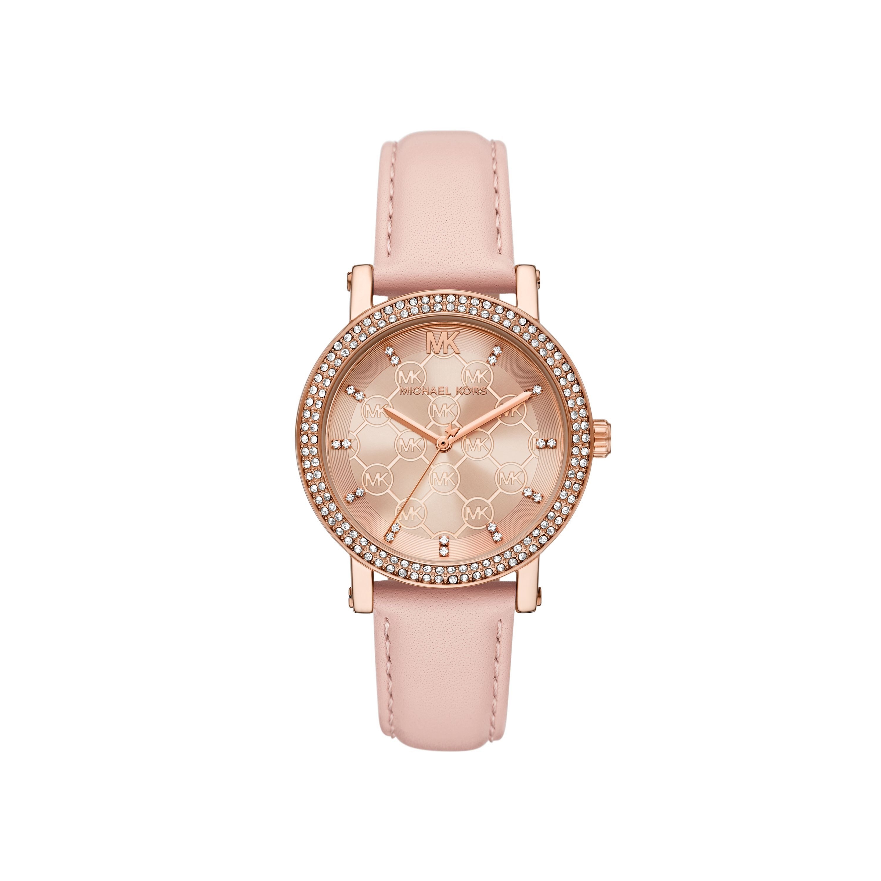 MICHAEL KORS Quarzuhr COREY MK7552, Armbanduhr, Damenuhr, Lederarmband, ana günstig online kaufen