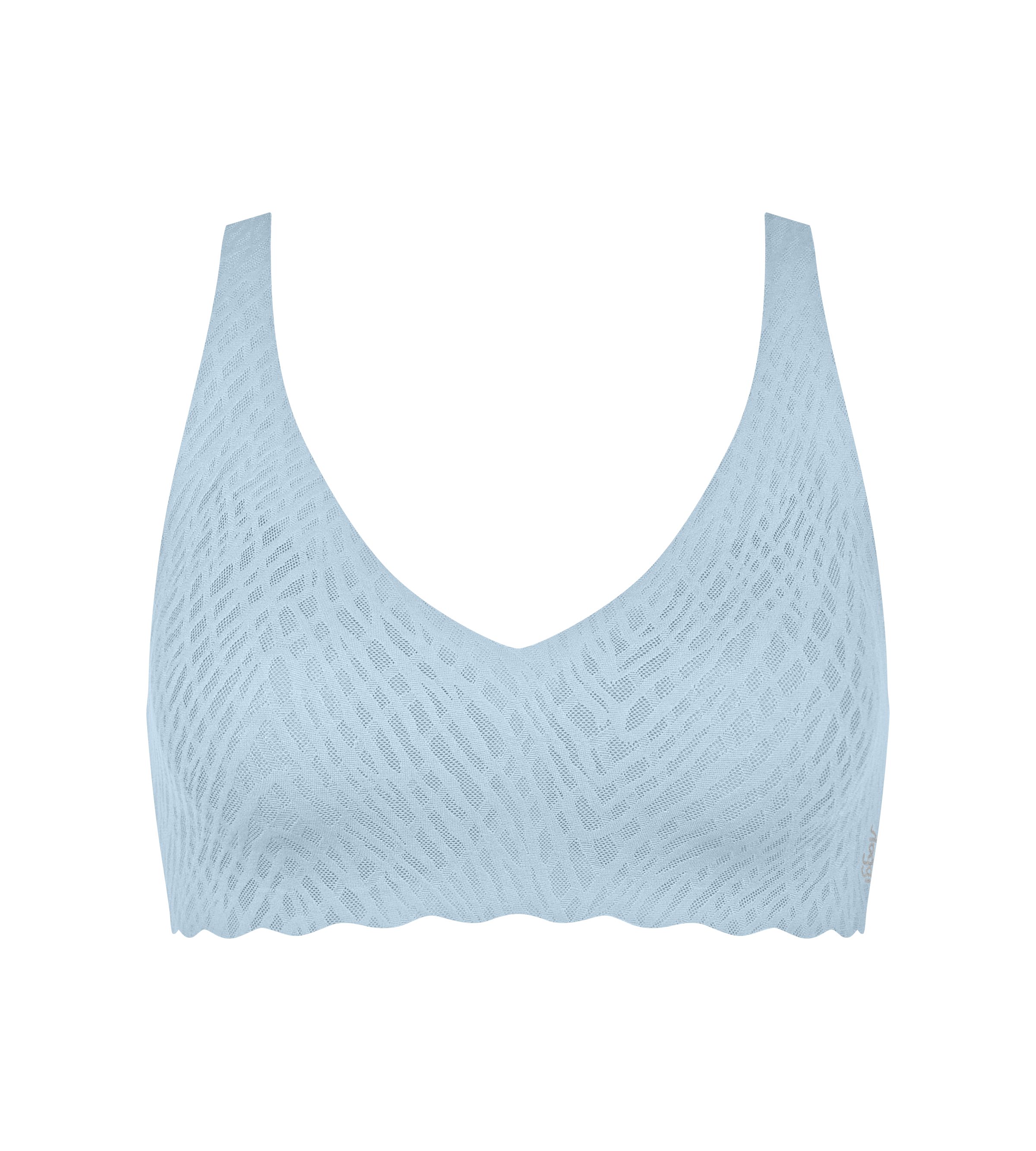 sloggi Bügelloser BH ZERO Feel Bliss Soft bra unsichtbar mit Spitzenoptik