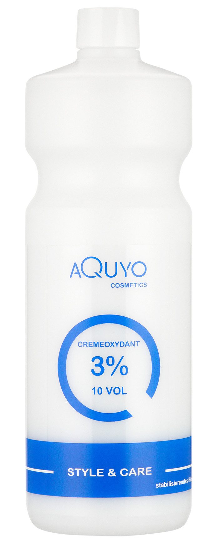 AQUYO Cosmetics Haarfarbe Creme Oxydant 3% Entwickler für Haarfärbung, Haartönung, Blondierung